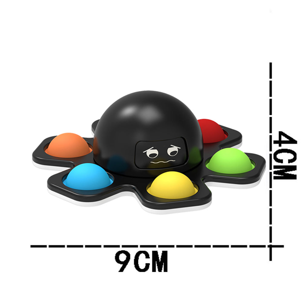 Pop It Fidget - Black Octopus Gyro