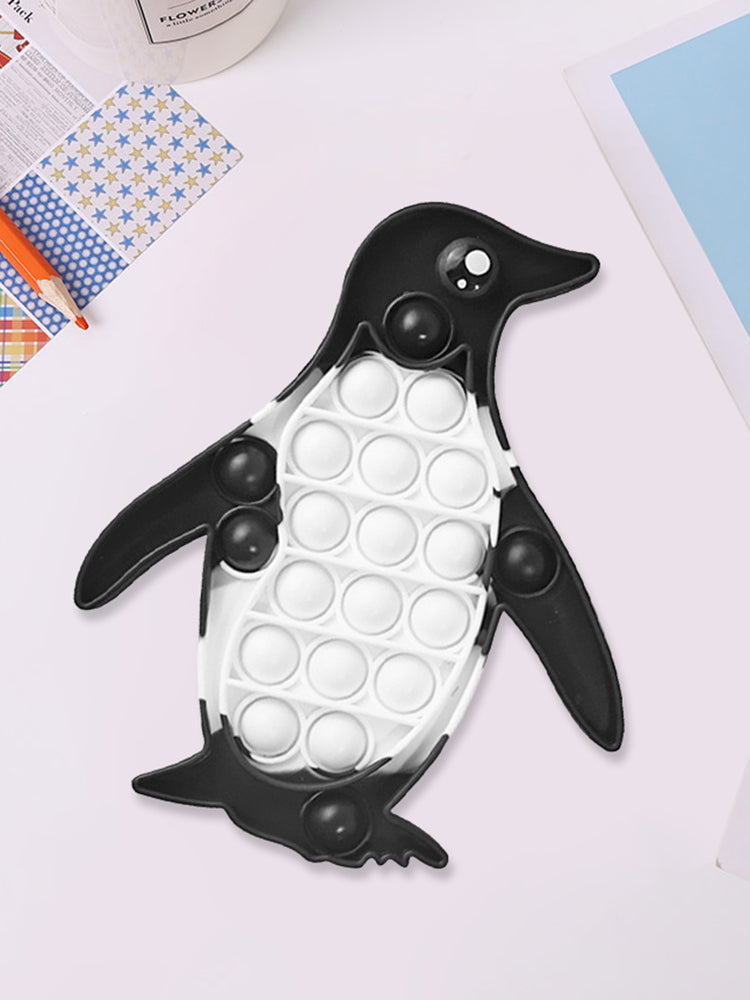 Pop It Fidget - Black and white Penguin