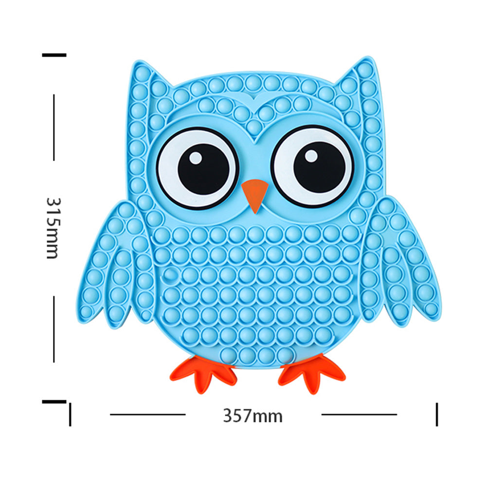 Pop It Fidget - Big Owl (Blue)