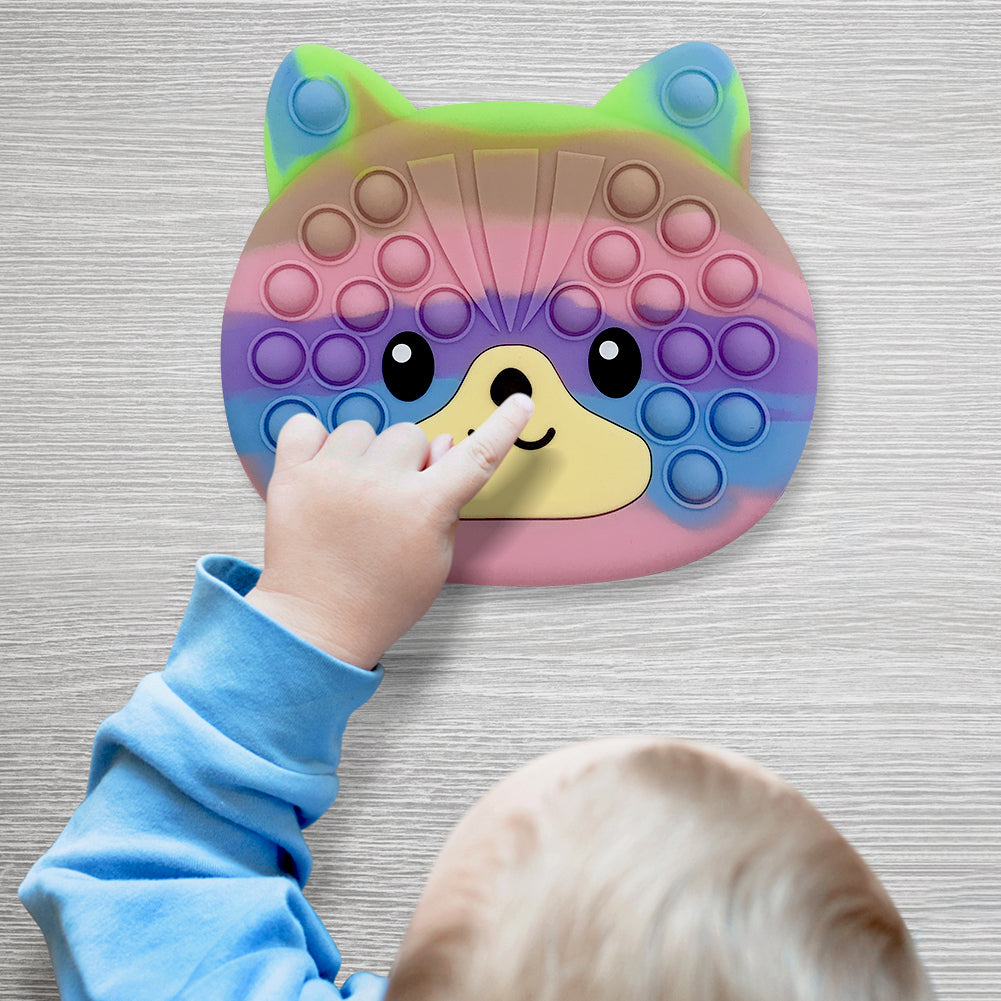 Pop It Fidget - Bear Shape Purse Shoulder Bag (Colorful)