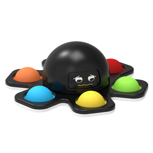 Pop It Fidget - Black Octopus Gyro